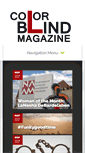 Mobile Screenshot of colorblindmagazine.com